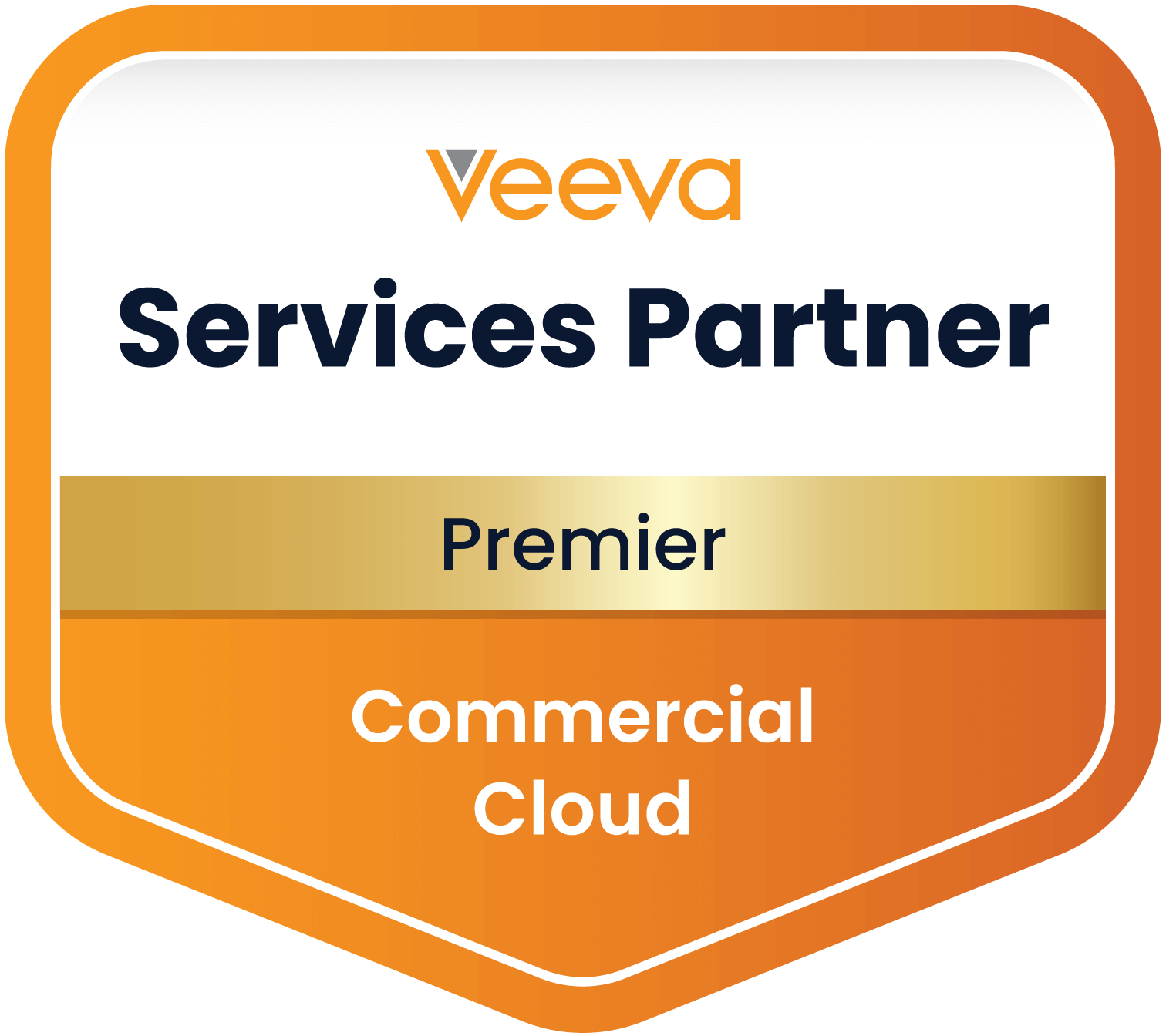 Veeva Preferred Services Partner 2025. Development Cloud logo